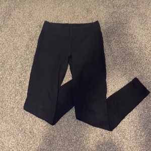 Black High-Waisted Cotton Leggings